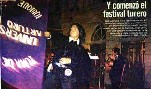 Foto de la Tuna de La Universidad A. Prat, publicada en portada por el Diario El Nortino, de Iquique