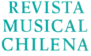 Revista Musical Chilena